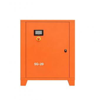 Huada SG-20 15kW energy saving PM VSD screw air compressor for medium manufacturing
